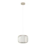 EGLO Terrarosa Pendel E27 Ø285 Sand/hvid - Pendellampe - 900867