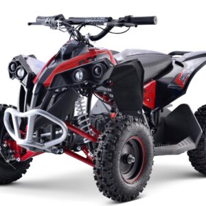 EL Mini ATV Renegade 1000W m/fart begrænser+lys Rød