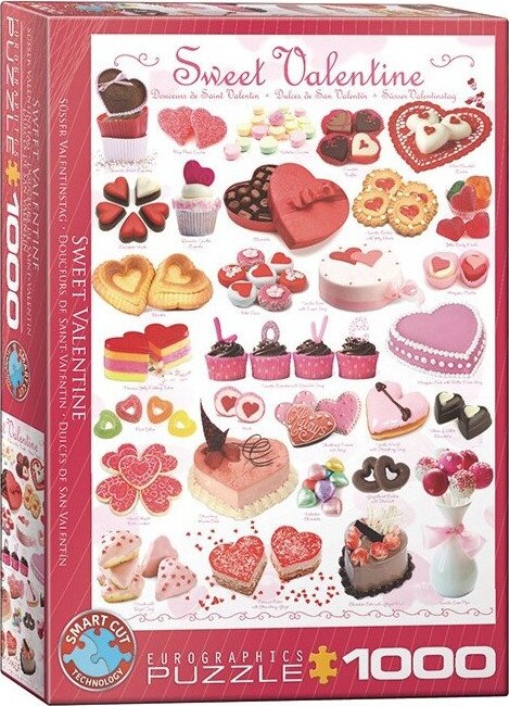 Eurographics Puslespil - 1000 Brikker - Valentine Kager