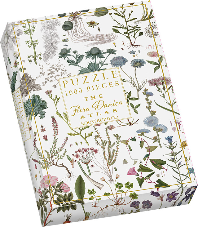 Flora Danica Puslespil - 1000 Brikker - Koustrup & Co