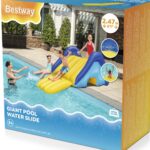 Gigant Oppustelig Poolvandrutsjebane 247 x 124m x 100 cm