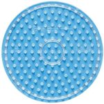 Hama maxi perleplade transparent rund