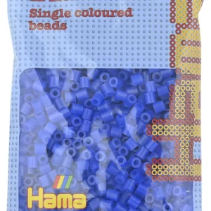 Hama midi perler 1000 stk neon blå 36