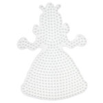 Hama perleplade midi - prinsesse