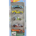 Hot Wheels Biler - 5-pak - Retro Racers