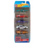 Hot Wheels Biler Nissan - 5 Pak