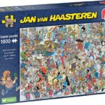 Jan Van Haasteren Puslespil - 1000 Brikker - Hos Frisørerne