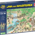Jan Van Haasteren Puslespil - 1000 Brikker - Jungle Tur