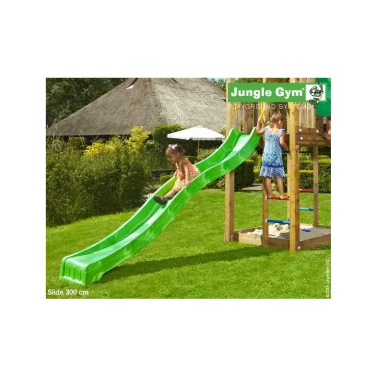 Jungle Gym Rutschebane Grøn 2,65 Meter