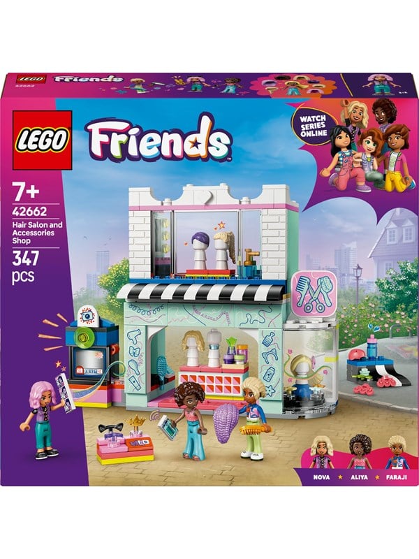 LEGO Friends 42662 Frisørsalon og accessories-butik