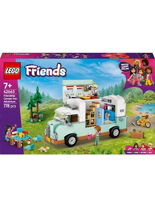 LEGO Friends 42663 Venskabs-autocamper på eventyr