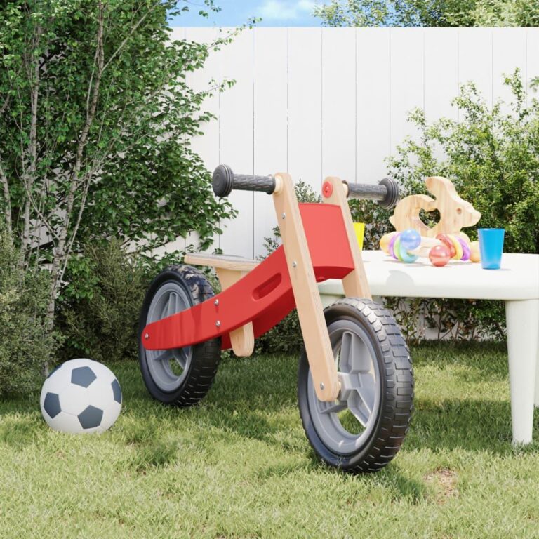 Løbecykel til børn rød