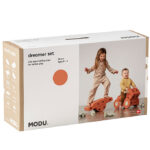MODU Dreamer Sæt - 34 Dele - 70x40x20 cm - Burnt Orange/Dusty Gr