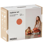 MODU Explorer Sæt - 20 Dele - 55x40x20 cm - Burnt Orange/Dusty G