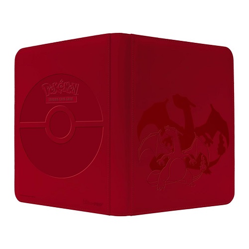 Mappe - Pokemon Elite Series: Charizard 9-Pocket Premium Zippered Pro-Binder 18x20 (Plads til 360 kort)- Ultra Pro #16161