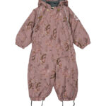 Mikk-Line Flyverdragt - Aop Floral - Twilight Mauve