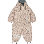 Mikk-Line Flyverdragt - PU - Recycled - Doeskin m. Blomster