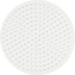 Perleplade - Rund - Medium - ø 9 Cm - Nabbi Biobeads