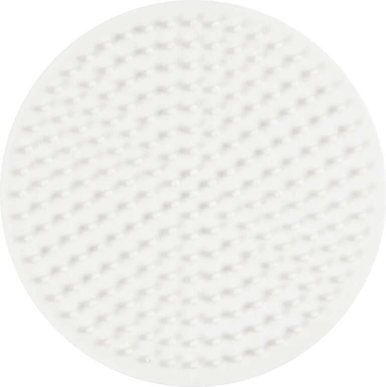 Perleplade - Rund - Medium - ø 9 Cm - Nabbi Biobeads