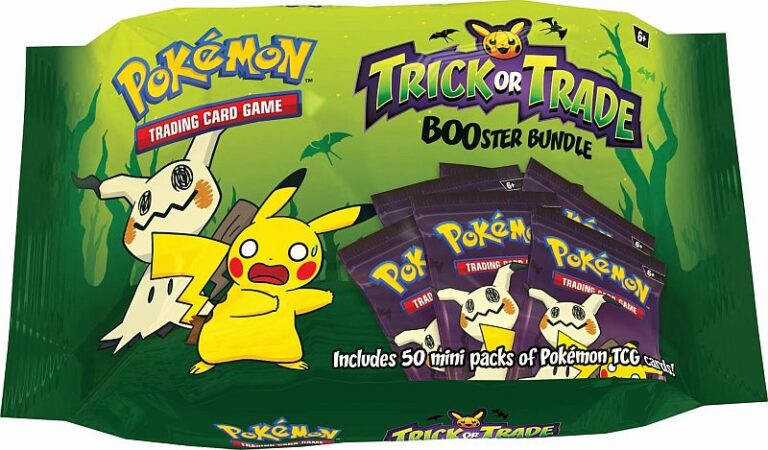 Pokemon Booster Pakke - Trick or Trade 2023 BOOster Bundle - 50 Mini-Boosters