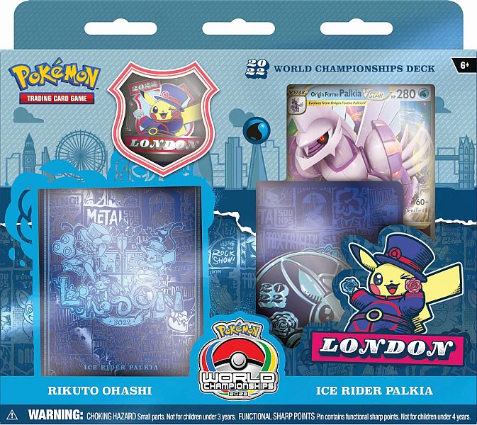 Pokemon Deck - 2022 World Championship - Rikuto Ohashi: Ice Rider Palkia Deck
