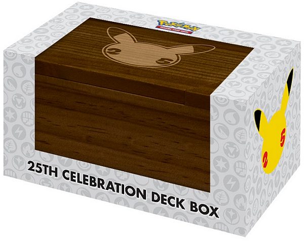 Pokemon Premium Wood Deck Box: 25th Anniversary (Celebrations) - Ultra Pro #15775