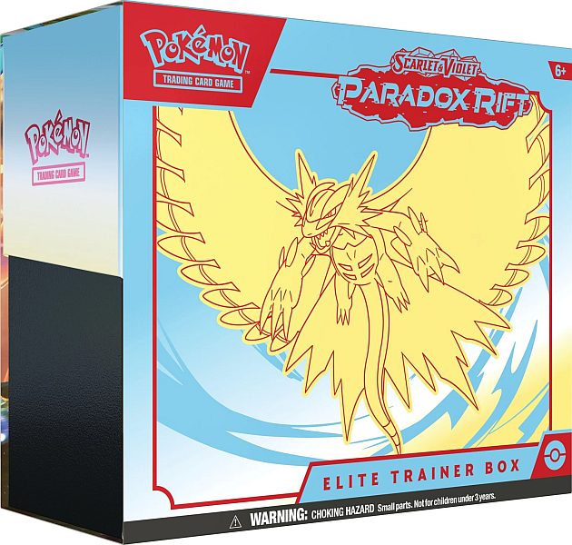 Pokemon SV04 Paradox Rift Elite Trainer Box: Roaring Moon