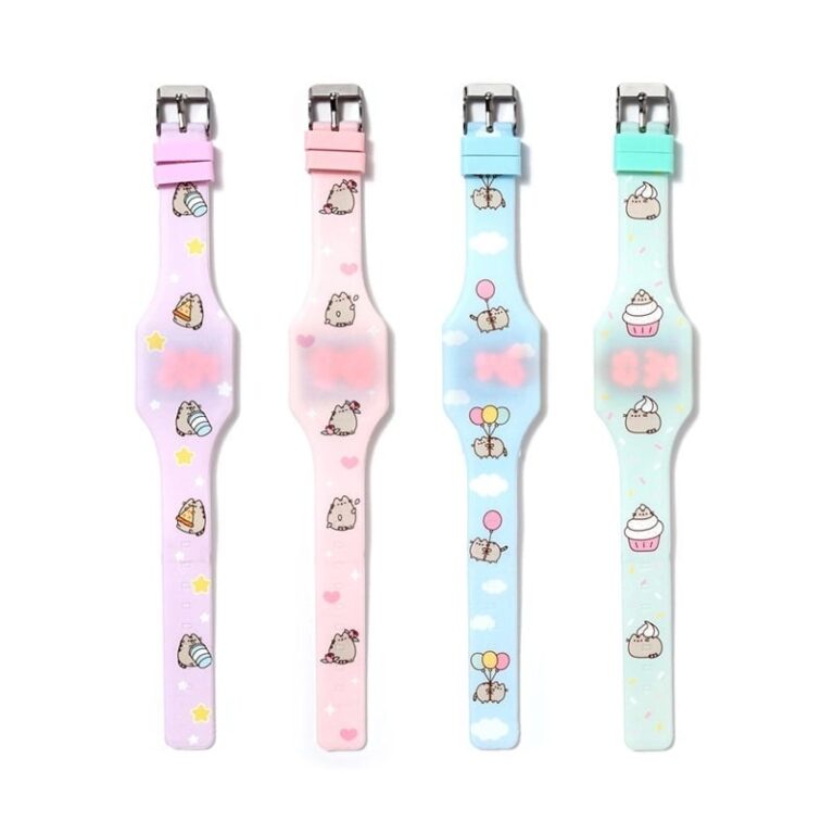 Pusheen Børneur Silikone Assorteret