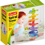 Quercetti Kuglebane - Spiral Tower - 10 Dele - 6501