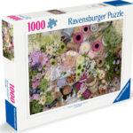 Ravensburger Puslespil - 1000 Brikker - Blomster Kærlighed