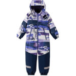 Reima Flyverdragt - Kurikka - Breezy Violet m. Print