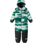 Reima Flyverdragt - Kurikka - Deeper Green m. Print