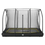 Salta Trampolin Comfort Edition Inground 305x214 sort inkl. sikkerhedsnet - 805-823