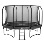 Salta Trampolin First Class Ø366 cm, sort inkl. stige & sikkerhedsnet - 805-565