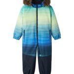 Snow10 flyverdragt aop - DARK DENIM - 80