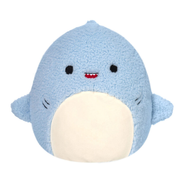 Squishmallows 40 cm Fuzz A Mallows Davie The Shark - Bamse - Legekammeraten.dk