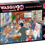 Wasgij - Destiny 24 Puslespil - 1000 Brikker - Business As Usual!