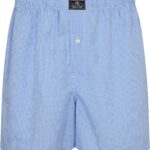 Windowpane Woven Boxer