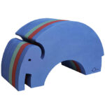 bObles Elefant - L 24 - 55x21x31 cm - Blue Gym
