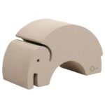 bObles Elefant - Lille - 37x16x21 cm - Sand Grey