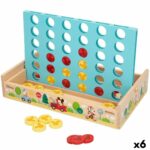 4 På Stribe Disney 25 x 16 x 15,5 cm (6 enheder) (37 Dele)