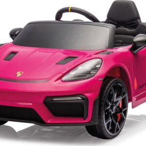 Azeno - Elektrisk Bil - Porsche Spyder 718 Rs - Pink