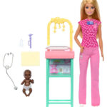 Barbie Dukke - 30 cm - Børnelæge Legesæt