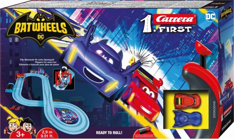 Carrera - First - Racerbane Sæt - Batwheels - Ready To Roll - 1:50 - 63048