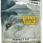 Dragon Shield Deck Protectors - Perfect Fit Clear Sideloading (Til Standard/63x88mm kort) - 100 lommer - Dragonshield - Sleeves #AT-13101