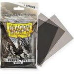 Dragon Shield Deck Protectors - Perfect Fit Smoke (Til Standard/63x88mm kort) - 100 lommer - Dragonshield - Sleeves #AT-13023