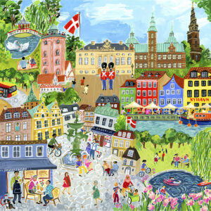 Eeboo Puslespil 1000 brk - København