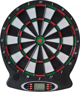 Elektronisk dartspil med lyd
