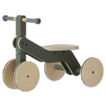 Flexa Løbecykel - Indendørs - Træ - Play - Dusty Green/Birch Ply