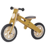 Flexa Løbecykel - Indendørs - Træ - Play - Mustard/Birch Plywood